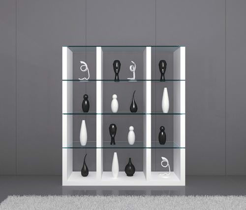 Cloud Wall Unit In High Gloss by J&M Furniture